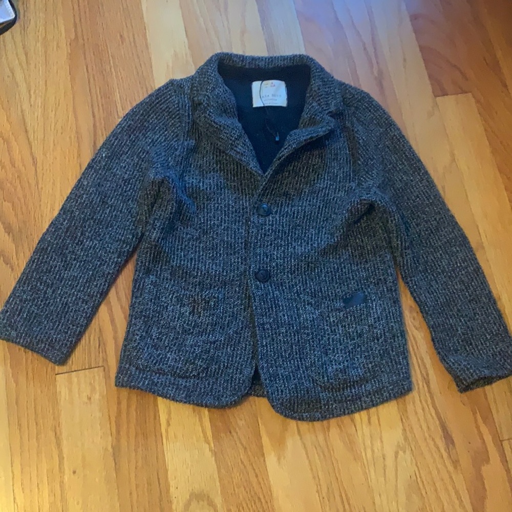 Zara boys blazer sweater cardigan size 6 winter fall jacket shirt so cute!!!!